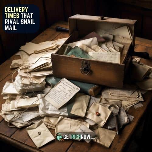 shouldn't invest in dropshipping - Delivery Times that Rival Snail Mail